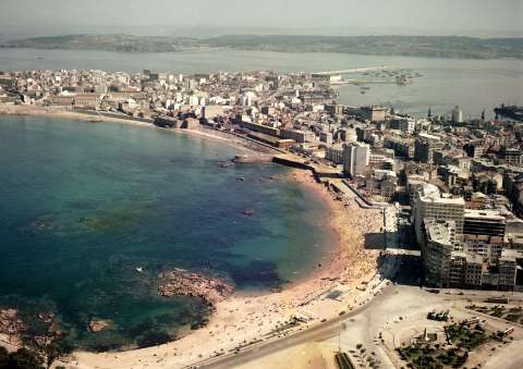 Vista xeral da praia de Riazor. A Coruña (G06071-083)